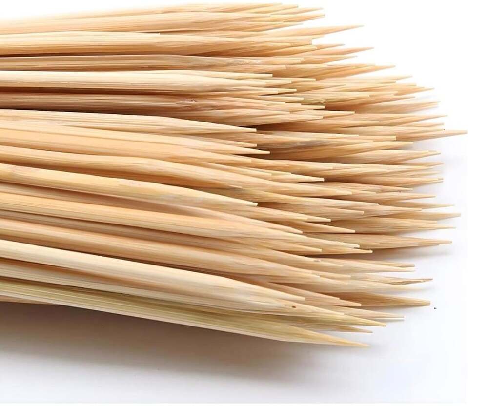 Dtmasao Bamboo Skewers 8 Inch 200 Pcs